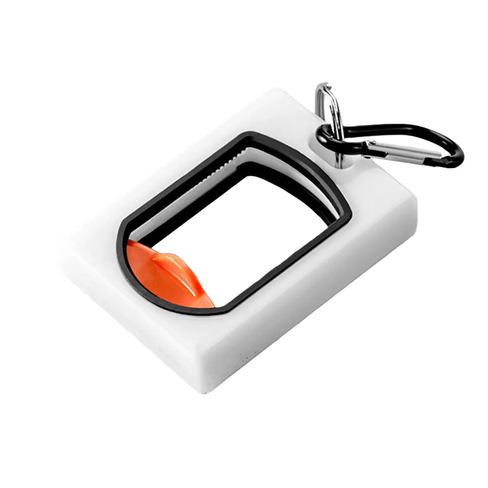 Glow In The Dark Wire Carrier Climbing Safety Reusable Tie Carrier With Keychain Multi-Functional Use Secure Tie Management