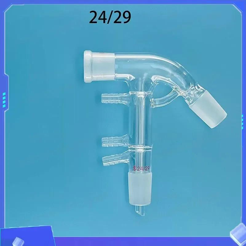 for Micro Distiller Connecting Pipe Short Path Condenser 24/40 24/29 19/26 Distillation Head 1PC New