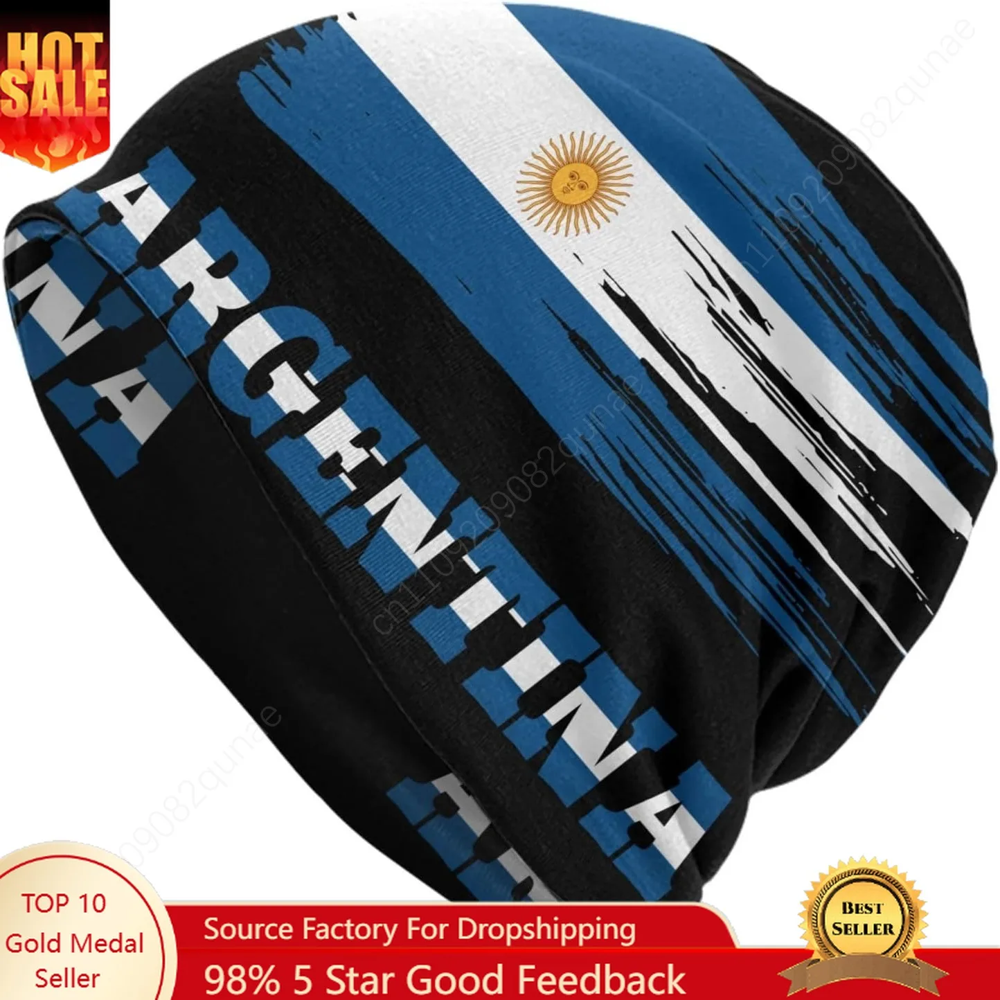 

National Flag Beanie CAP Men Women Knit Hat Cuffed SKULL HATS