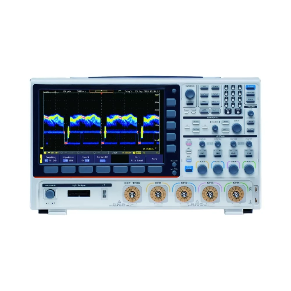 GDS-3654A 4-Channel 650MHz Bandwidth Digital Storage Oscilloscope 5 GSa/s Sample Rate 8-Bit Resolution