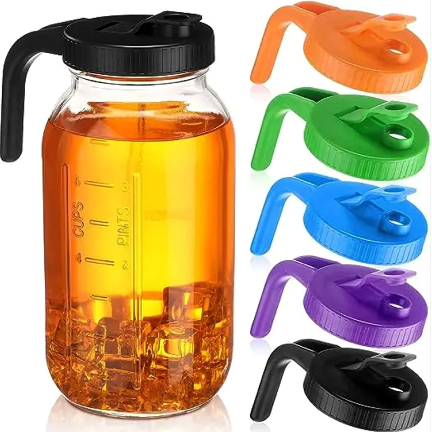 

Каменная банка с широким горлышком и ручкой, крышка для коктейльной чашки, чашка для холодных напитков, крышка для чашки для молока, чая, большая каменная банка, крышка для лимона