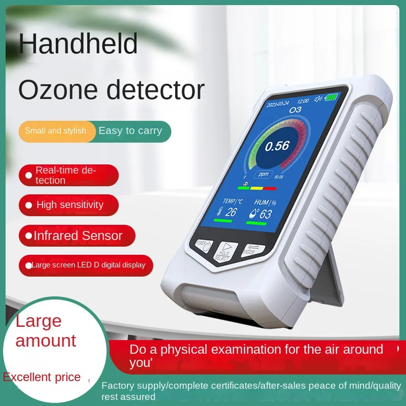 

Handheld ozone detector 0-50PPM odor ozone detector O3 tester household indoor air gas analyzer