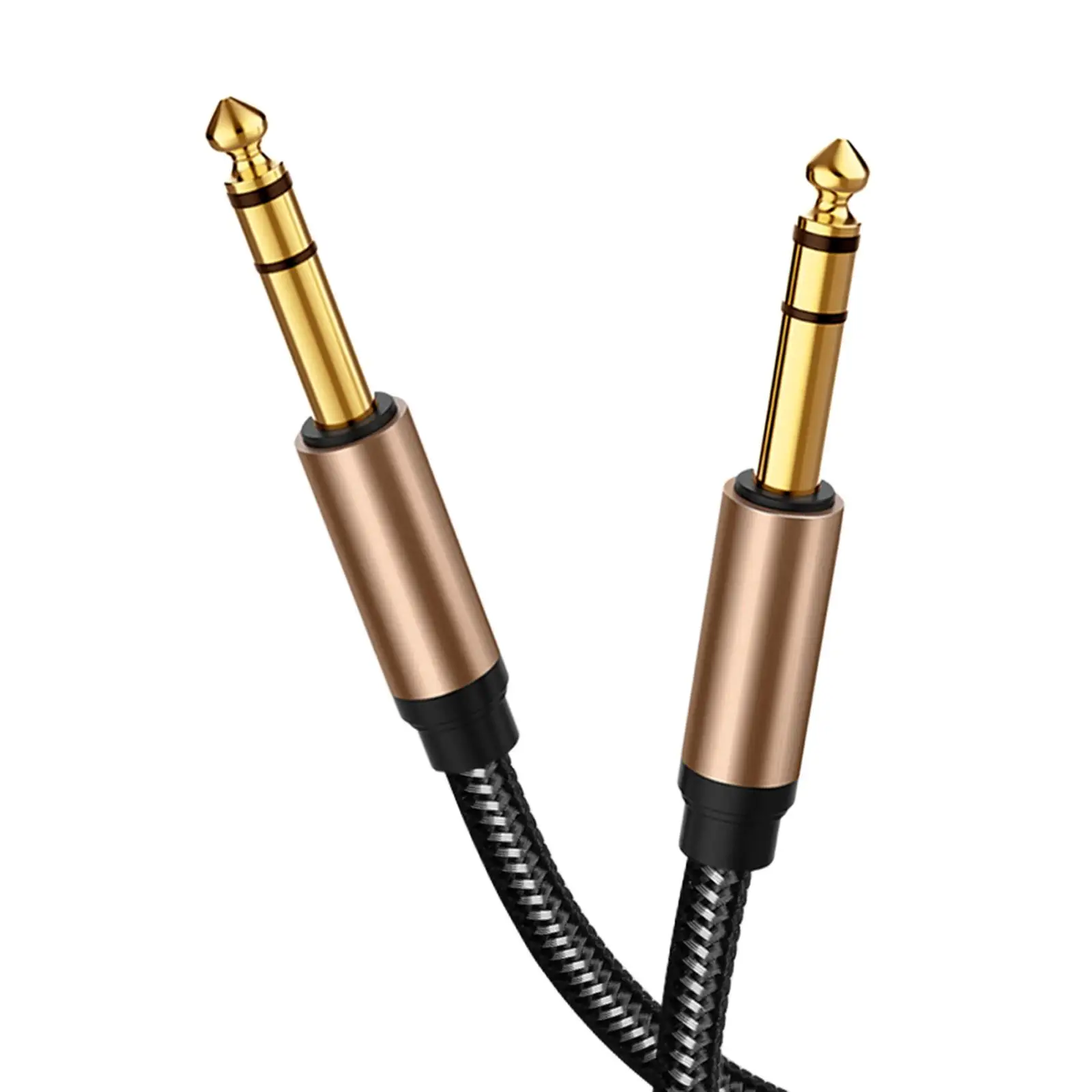 كابل أداة الجيتار 1/4 بوصة لخلاط الجهاز الكهربائي لشاشة الاستوديو