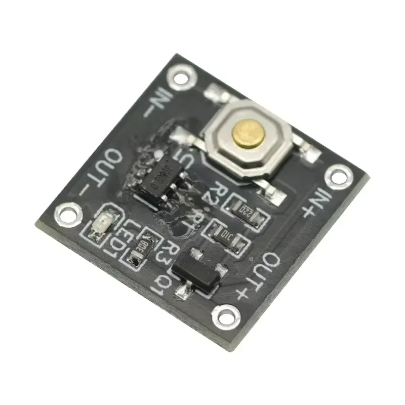 5pcs/1pc Single Bond Button Bistable Switch Module 2.2-5V 0.5uA Continuous Load 2A Low Power Micro One Key Switch
