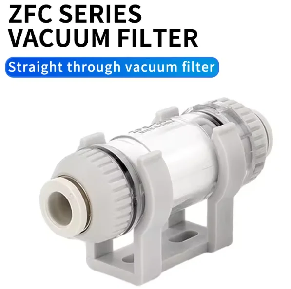 

SMC ZFC Pipe Filter Quick ConnectAir nitrogen Suction Filter With Precision and Convenience，One-Touch Fitting vacuum filter