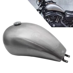 Motorcycle Retro Oil Gas Fuel Tank 20L 5.28 Gal Fit For Harley Sportster Iron XL 883 72 1200 Forty-eight 2007-2022 Unpainted