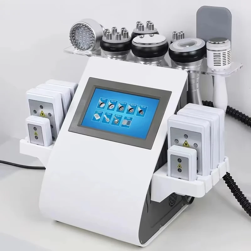 ‌Professional Ultrasonic 6in1 Cavitation Machine Vacuum Weight Loss Body Sculpting Anti-Wrinkle Skin Lift Tightening Equipment