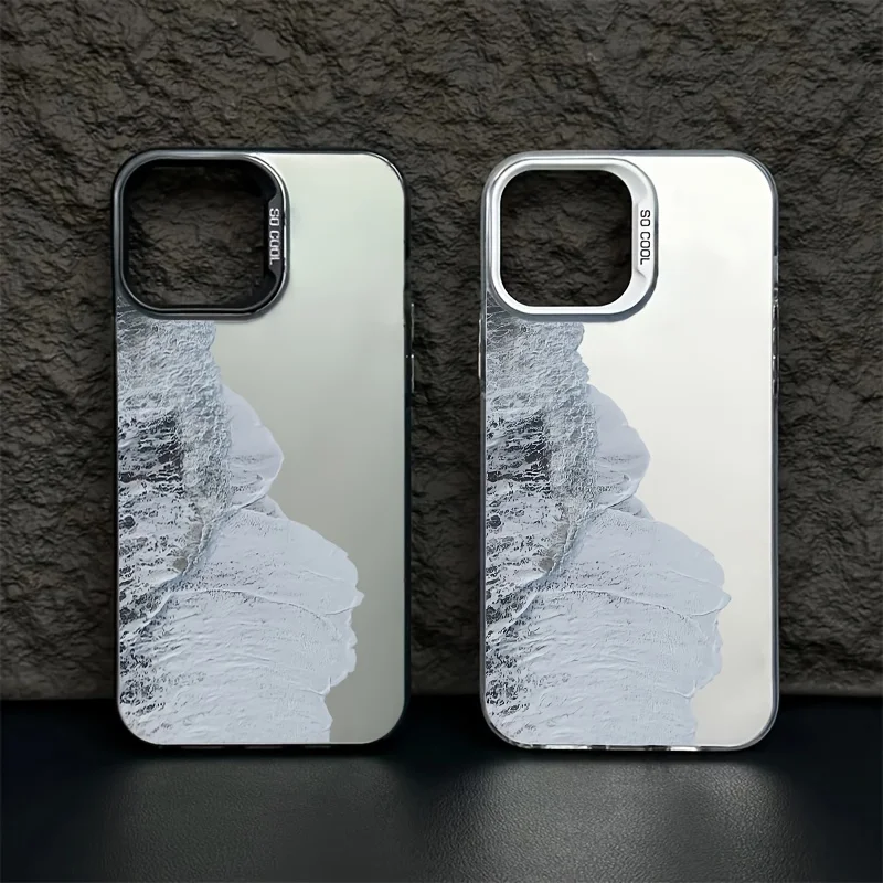 

Wave Beach Mobile Phone Case for iPhone 16 15 14 13 12 11 Pro/ Max/Plus Shockproof Back Cover Anti-Fingerprint