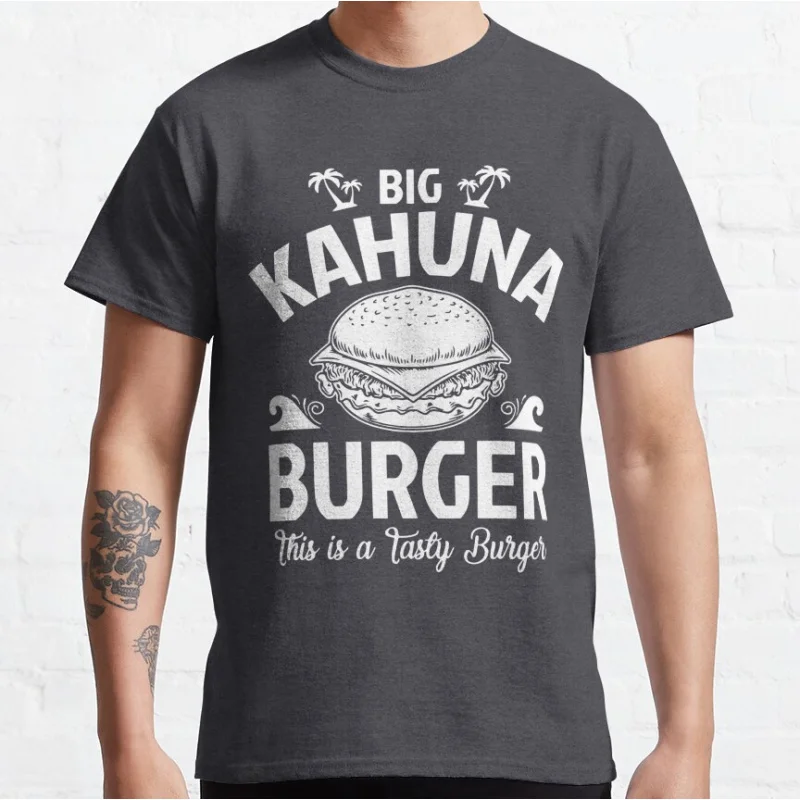 Burger Beautiful Pulp Fiction Say What One More Time Gift For Fans Lovers Film Best Action Gift T-shirt large size Adult Tops