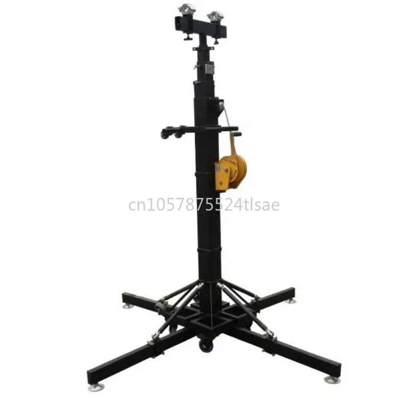 High Quality Aluminum Customized Portable Line Array Crank Speaker Truss Display Lifting Tower Crank Frame