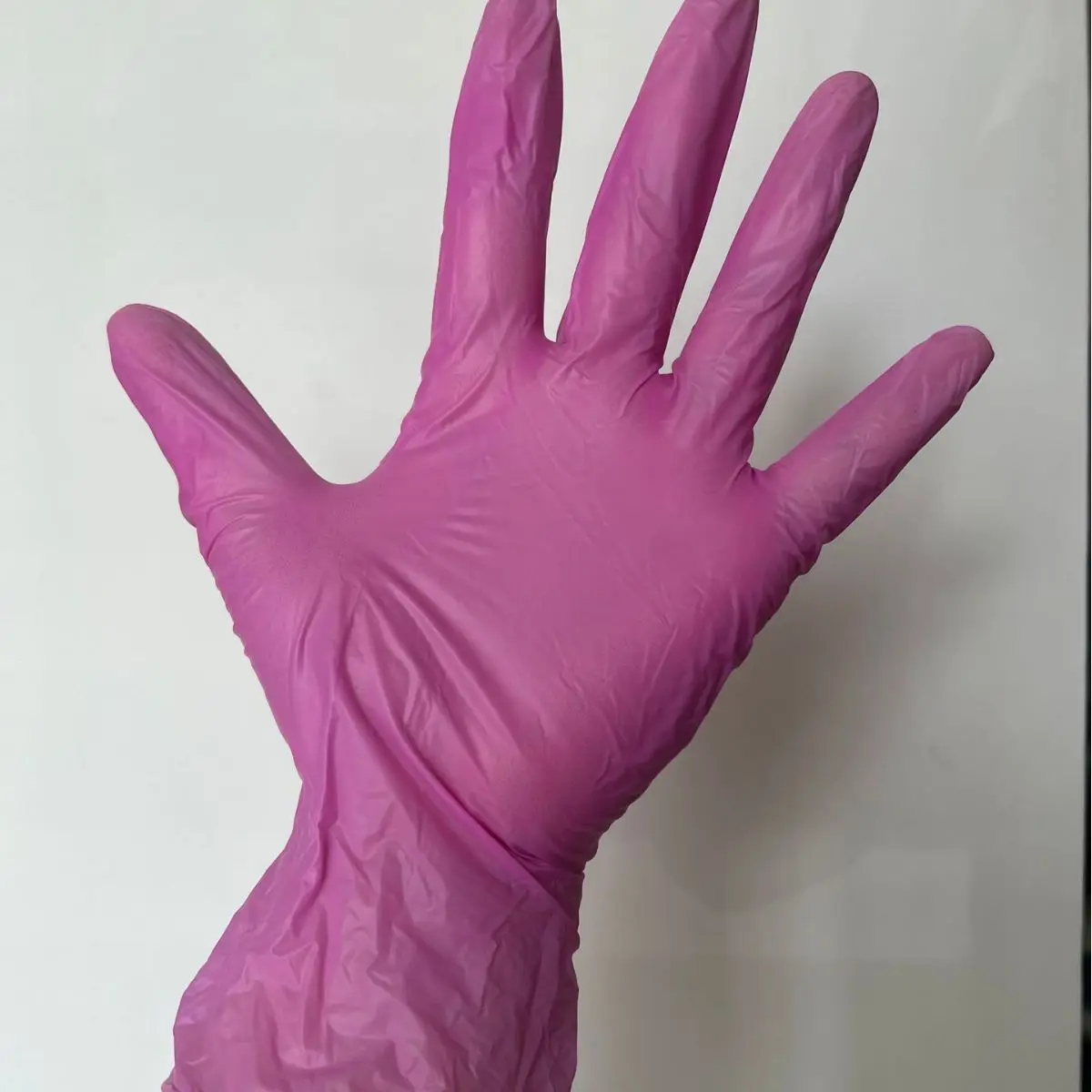 Blue Thick Nitrile Disposable Gloves Powder-Free Durable Non-Medical Protective for Cleaning Auto Repair Food Handling