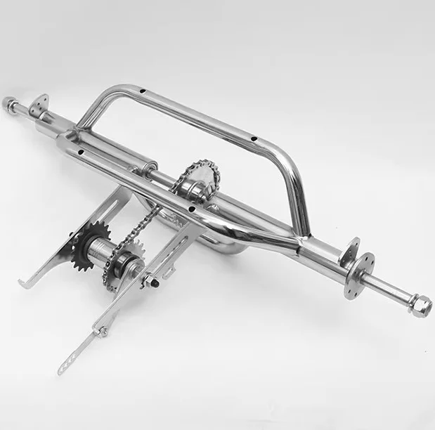 low-speed tricycle accessories (center axle + wheel set + fender + inner and outer tires)