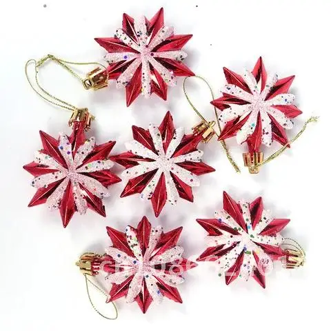 

Christmas tree Ornaments hanging Candy Cane Snowflake pendant Xmas Gift New Year Natale decor 2022