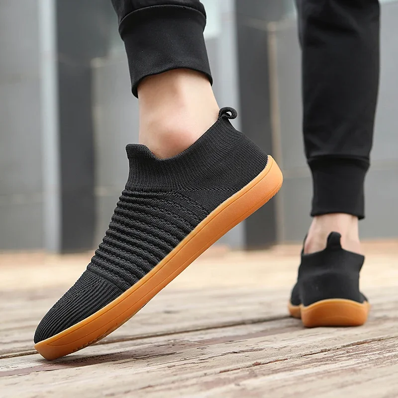 Men Shoes slip on summer Mesh Sneakers Husband Slip-On Casual Shoe breathable Soft Soed Walking Shoes Mommy Shoes Mens Sneakers