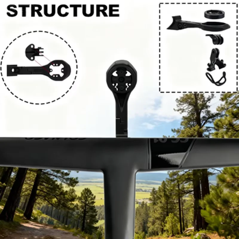 Aluminum Alloy Bike Handlebar Computer Mount For Colnago C68 V4RS CC.01 Compatible with GPS/Garmin/Bryton/Wahoo Bicycle Parts