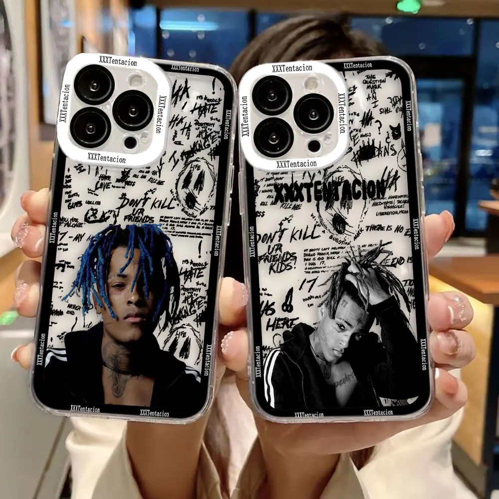 Rapper 17 X-XXXTentacion Clear Phone Case For Realme 15 5 6 7 7I 8 8I 9 9I 10 12 NOTE 70 C75 C71 C67 C65 C55 C53 C35 C33 Cover