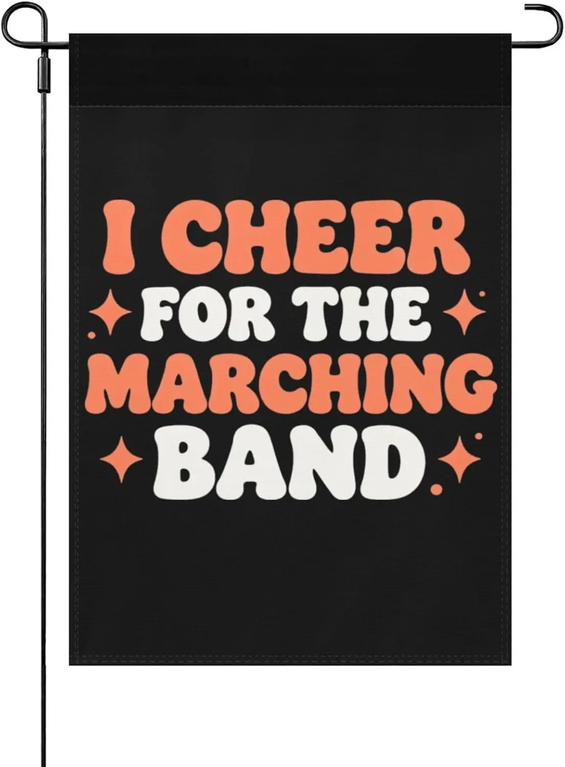 I Cheer For The Marching Band Small Yard Flag 12x18 Decorative Funny Garden Flags Outside Banners yyi