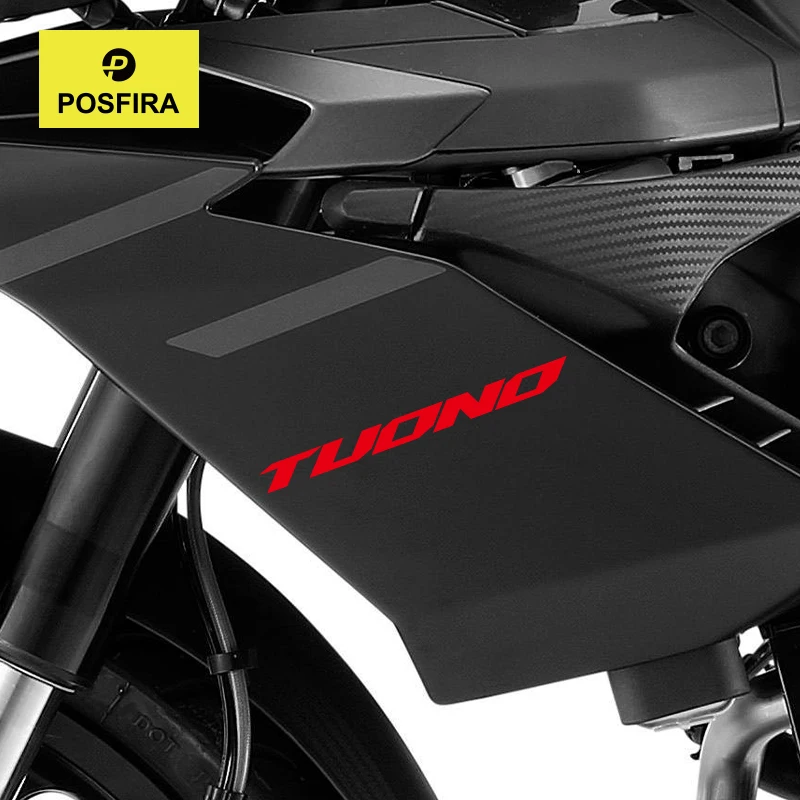 

Виниловые наклейки POSFIRA для обтекателей мотоциклов Aprilia Tuono 125 2017-2025: аксессуары для декора