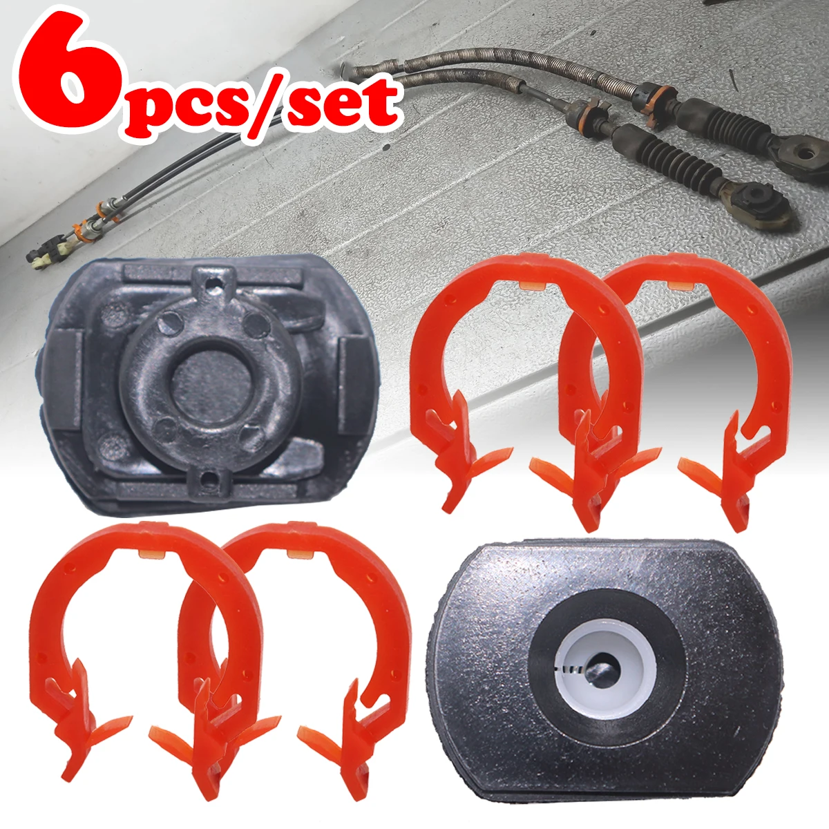 

For Chevrolet Estate Lacetti Nubira Optra Epica Tosca Holden Viva Manual Gear Linkage Cable Shift Lever Connec Collect Clip 2006