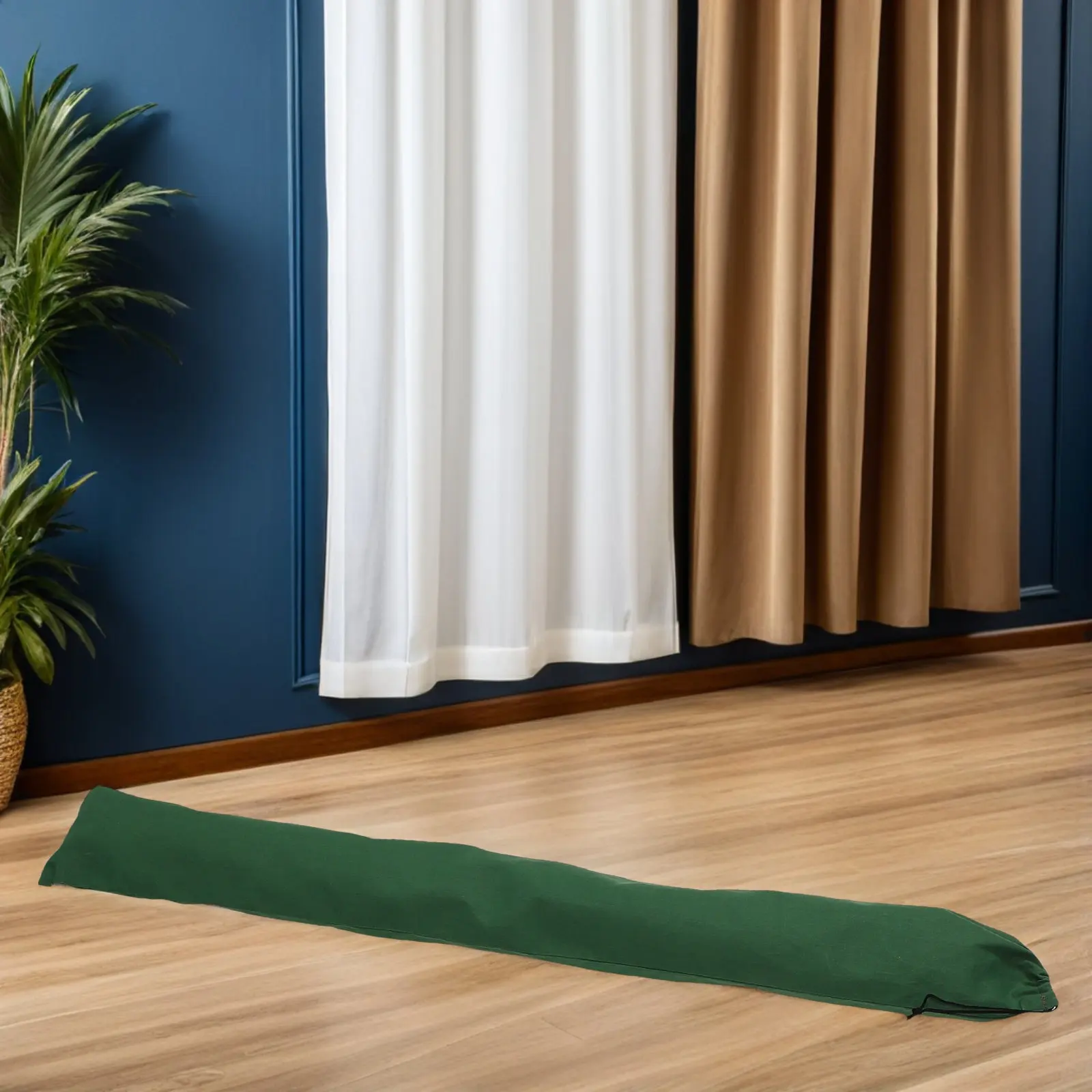 2Pcs Flood Control Sandbags Canvas Heavy Duty Thickened Reusable Elastic Band Sand Tubes Rain Barrier Door Garage Basement Flood