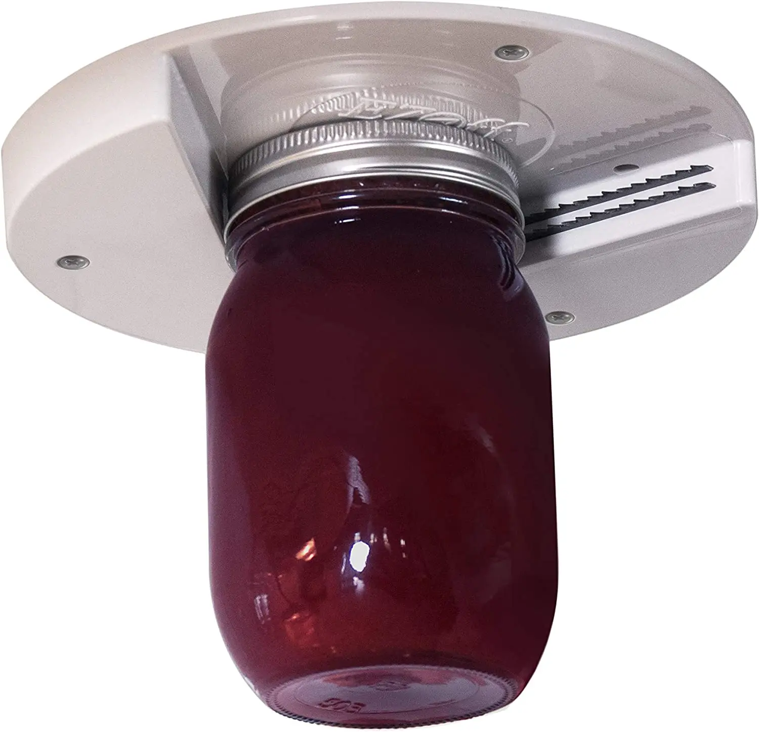 Hot Sale Multi Functi ABS Kitchen Bottle Opener Lata Peut Adjustable Round Jar Can Opener Under Cabinet Jar Opener