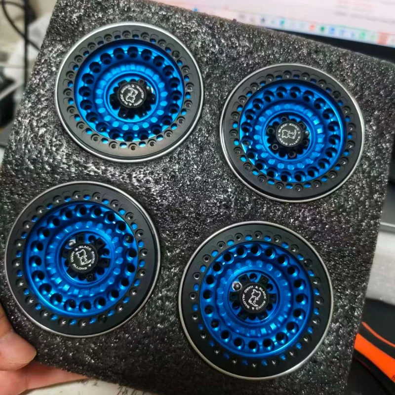 4PCS 2.2 Inch Rhino Metal Locking Wheel Hub for 1/10 RC Crawler Car Traxxas TRX4 SCX10 RC4WD D90 D110 TRX6 G63 Tank 300 Wrangler