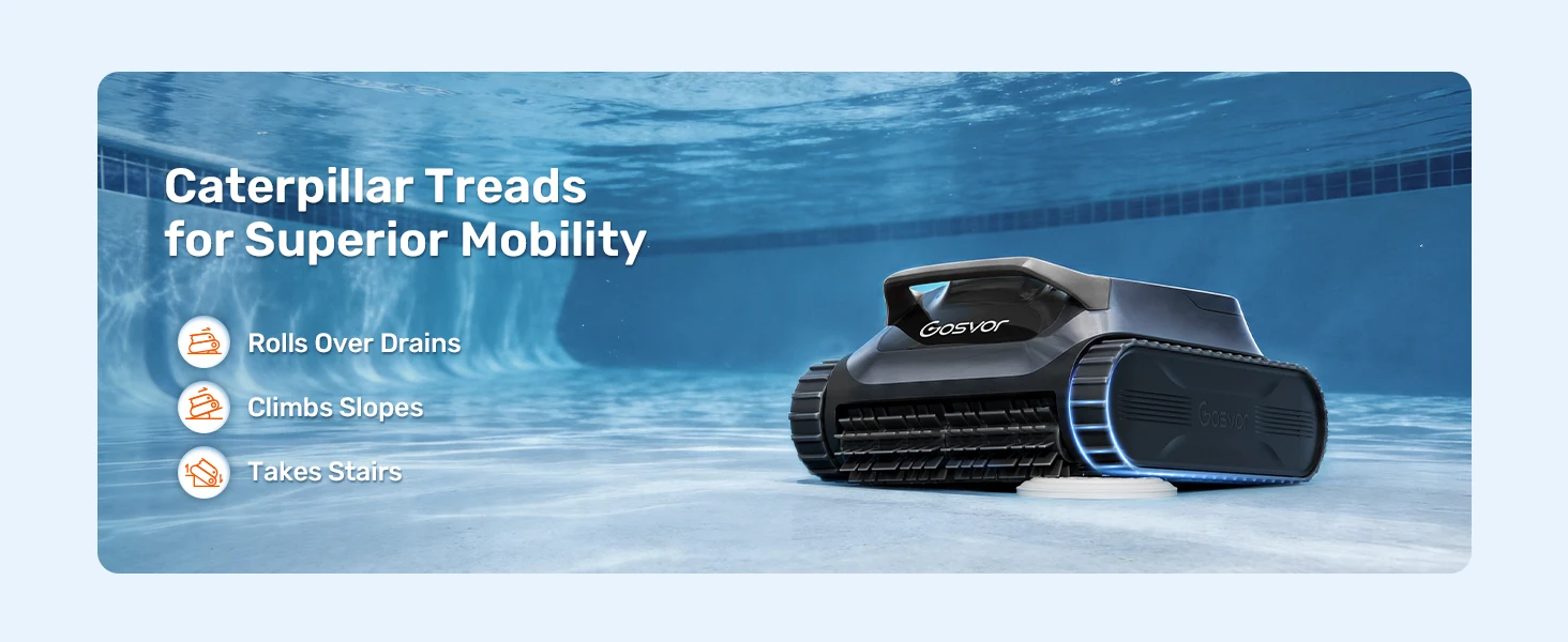 Caterpillar Treads for Superior Mobility