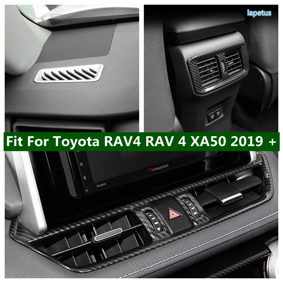 

Dashboard Air Conditioning Vent Cover Trim AC Outlet Decoral Panel Fit For Toyota RAV4 RAV 4 XA50 2019 - 2023 Car Accessories