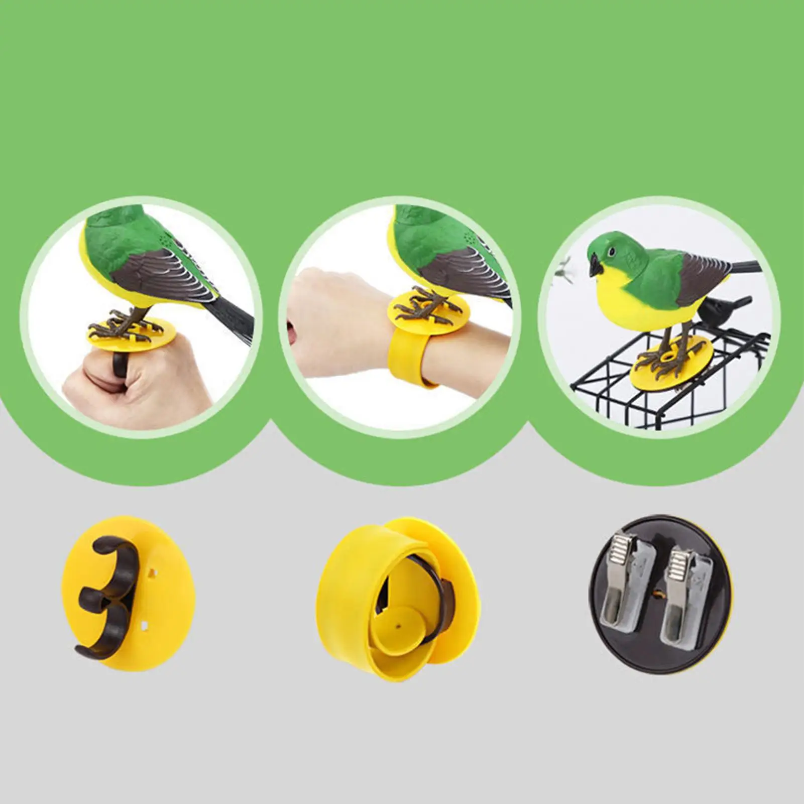 Vogelspeelgoed voor kinderen Vogelfiguurspeelgoed Desktop Realistisch pratend elektronisch huisdier voor zintuiglijk spelen Verjaardag Outdoor Room Decor Party