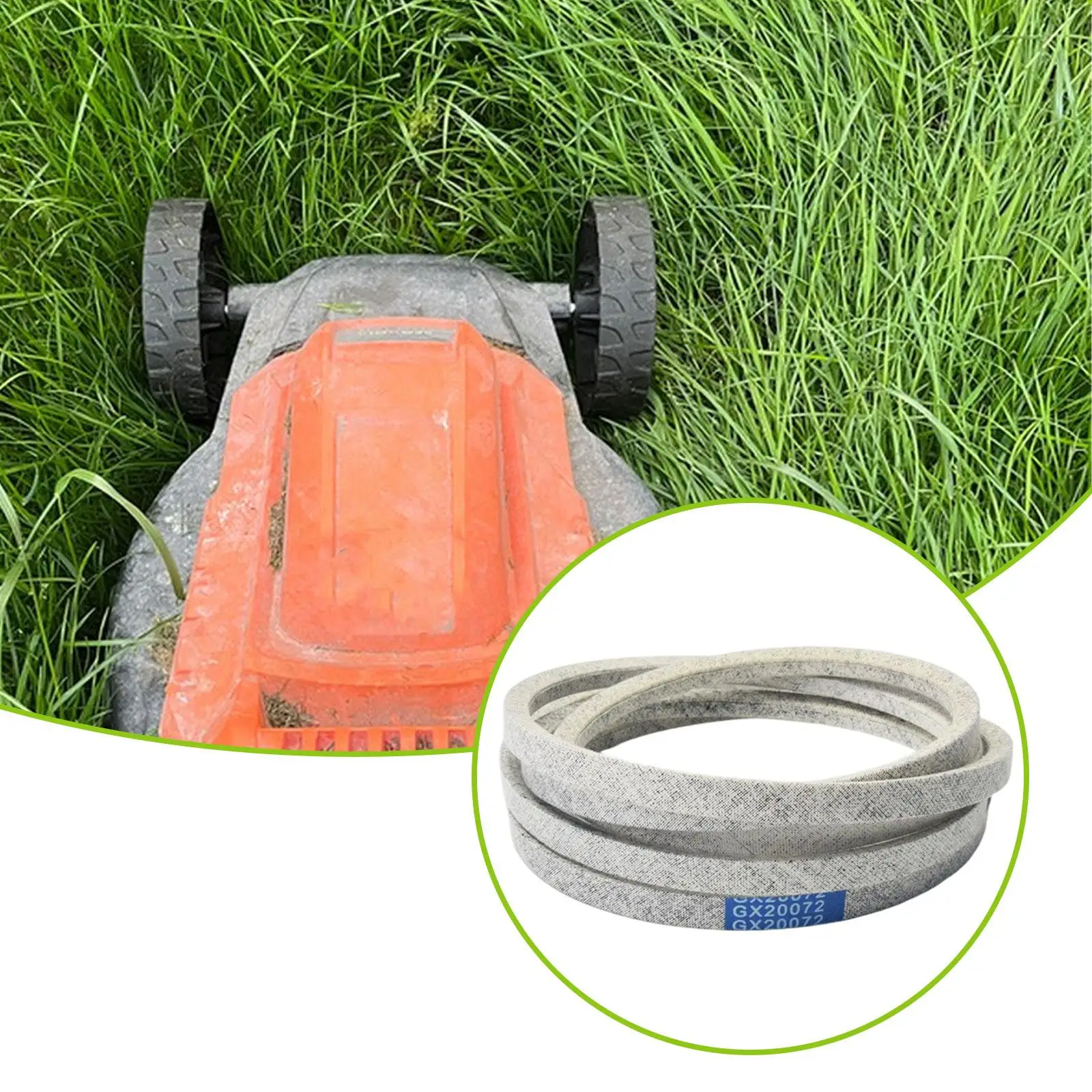 

Gx20072 High Performance Wear Resistant Practical Lawnmower Drive Belt