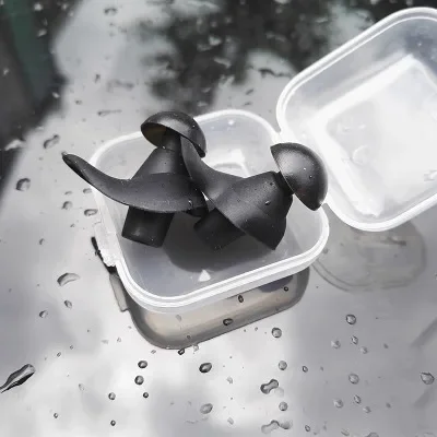 ESCAM Silicone Ear Protection Earplugs For Sleeping Foam Plug Anti-Noise Ear Protectors Noise Reduction