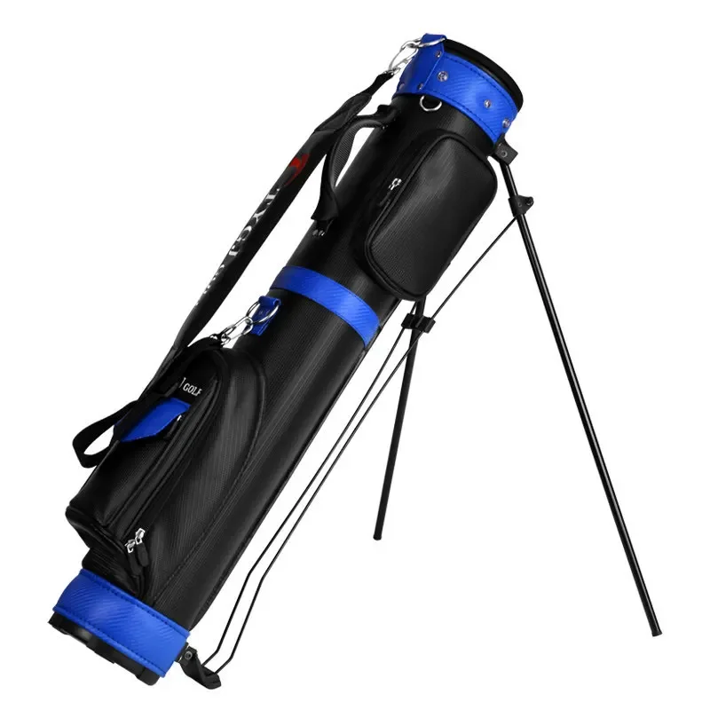 Golf Bag Lightweight Adult Golf Bracket Gun Bag Men's and Women's PU Portable Golf Bag Durable Carry Pack Can Hold 9 Clubs