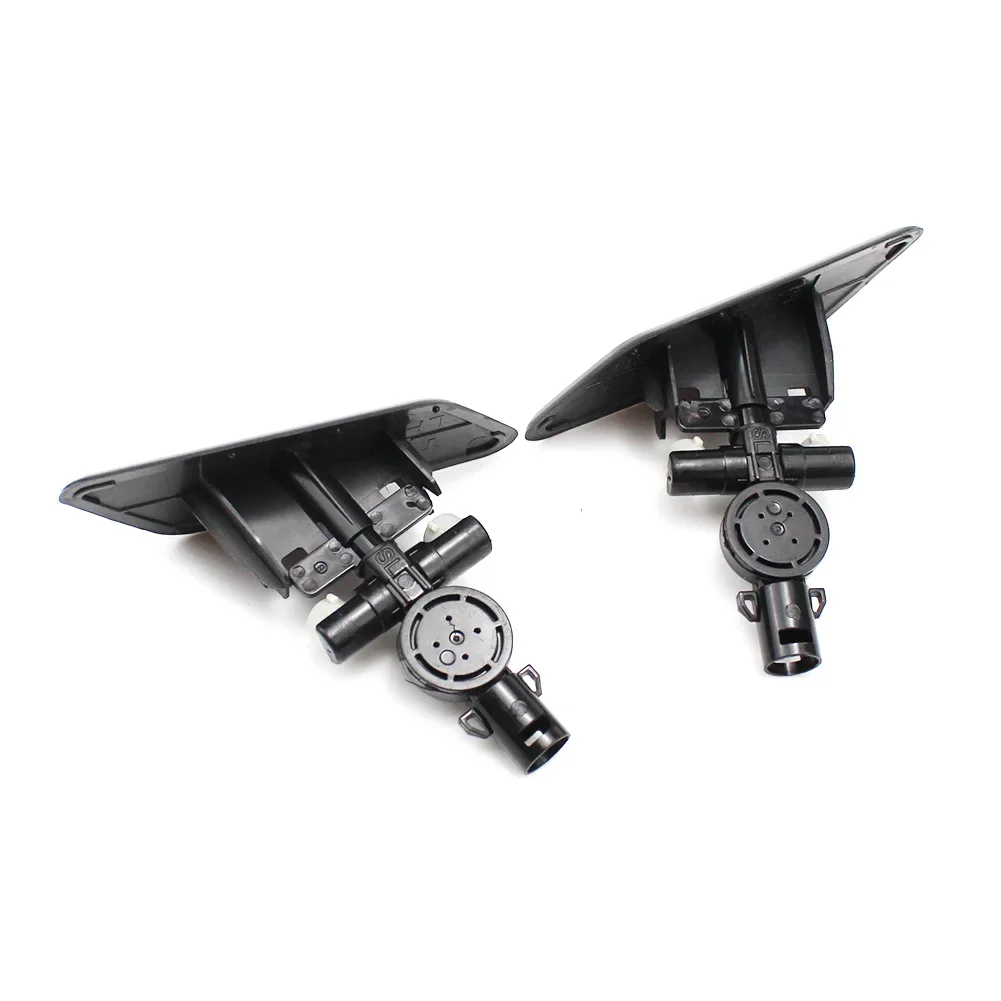 Pair Front Bumper HeadLight Washer Spray Nozzle Cover Left Right With Connector Holder for Subaru Outback 2010-2012