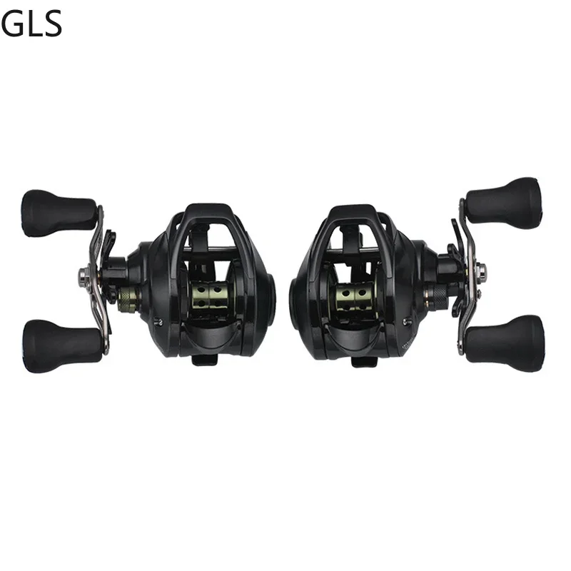 Imagem -05 - Ultraleve Impermeável Baitcasting Reel Alta Velocidade Esquerda e Direita Pesca da Carpa Mão Fly Fishing 19 Mais 1bb 7.2:1