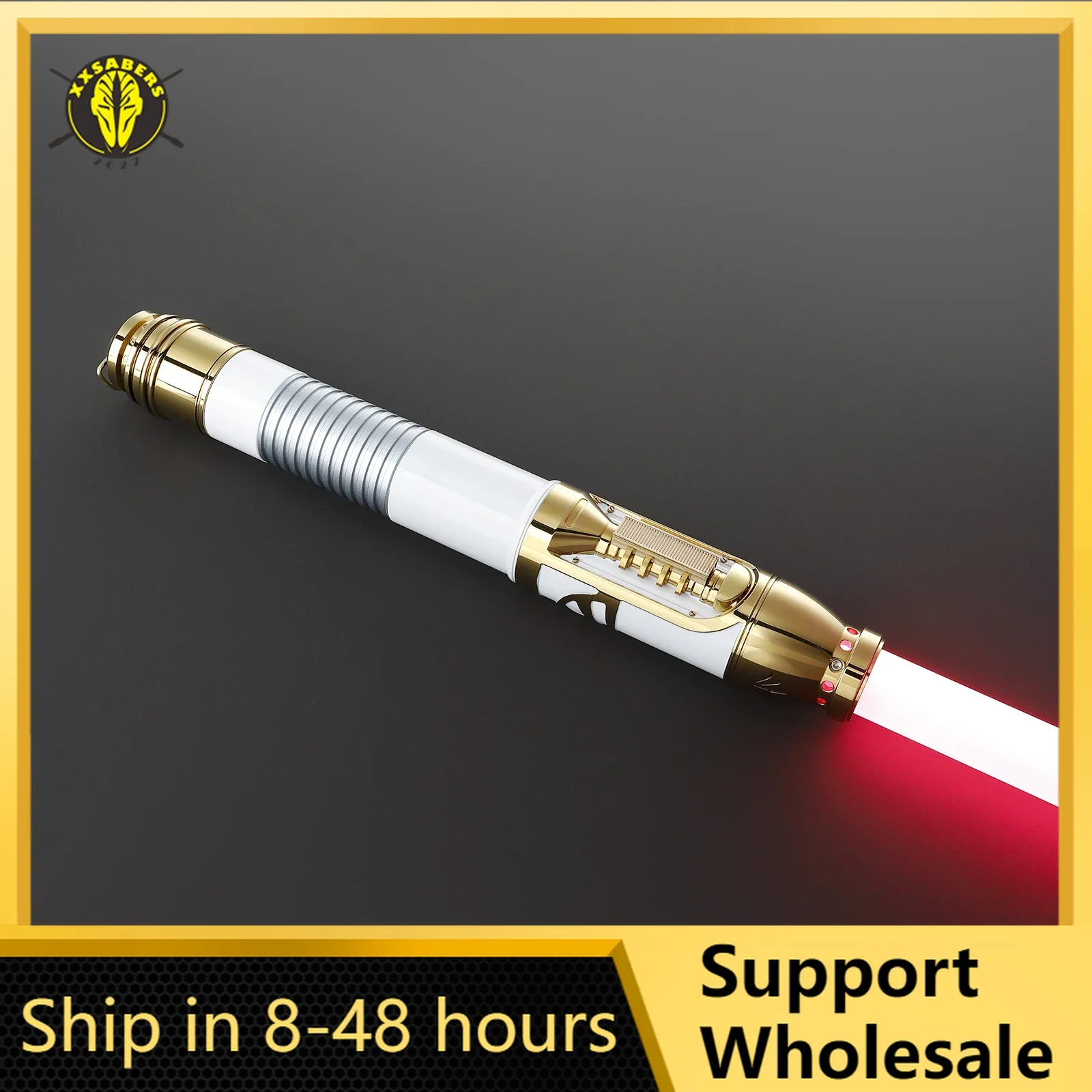 

Lightsaber Neopixel Jedi Laser Sword Metal Hilt Heavy Dueling Sensitive Smooth Infinite Changing Hitting Sound LTG Light Saber