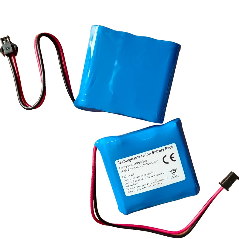 14.8V Vacuum Cleaner Part Accessories Battery 800mAh For Redmond RV-R280 RV-R290 Pioneer VC701R