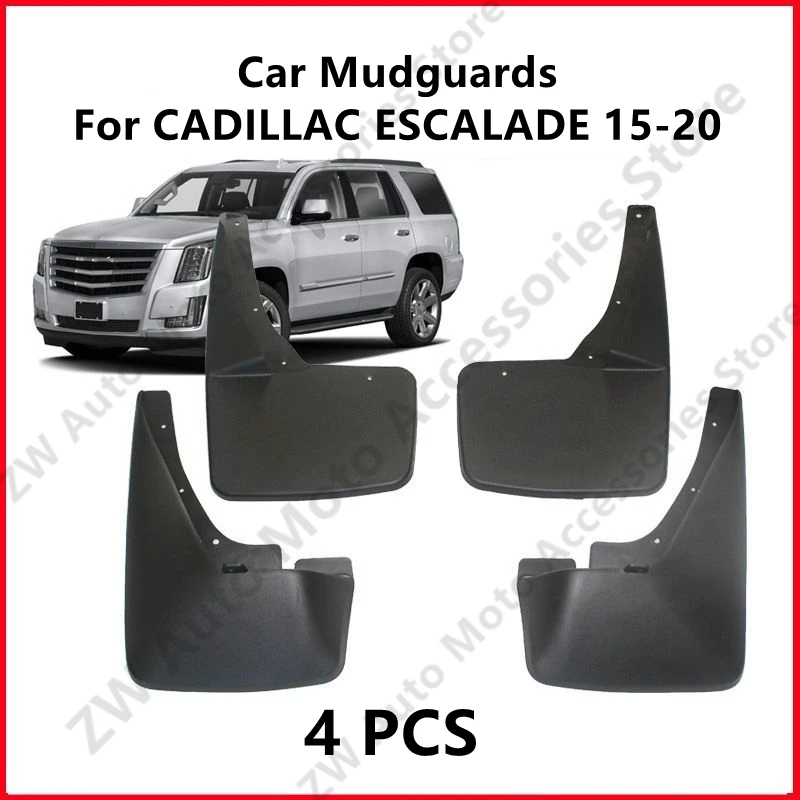 

Car Mudguards For CADILLAC ESCALADE 15-20 Mud Guards Fender Flare Mudflaps Exterior Parts Auto Accessories Refit
