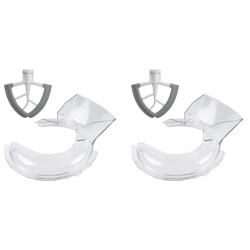 N98R Mixing Bat And Splash Guard For Kitchenaid Tilt-Head Stand Mixer Mixer Stand Accessories Kitchen Parts