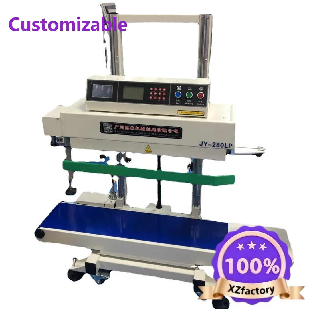 Factory Direct 2026 Top RatedAutomatic intelligent inkjet continuous sealing machine, film bag date inkjet sealing machine, hori