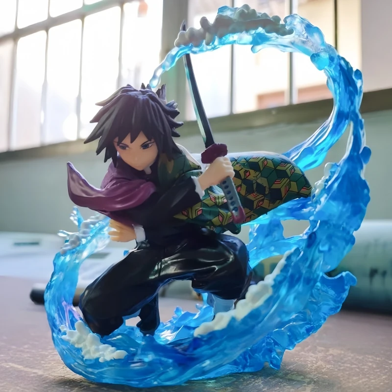 

Demon Slayer Zero Tomioka Giyuu Anime Action Figure PVC Collection Model Toy Desktop Ornament Kimetsu No Yaiba Doll Gift For Boy