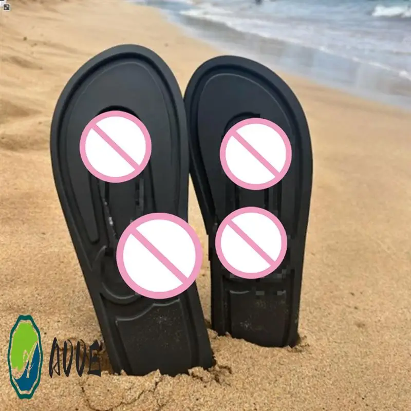 

Thick Sole Creative Parody Beach Herringbone Sandals Funny Slides Comfort Outdoor