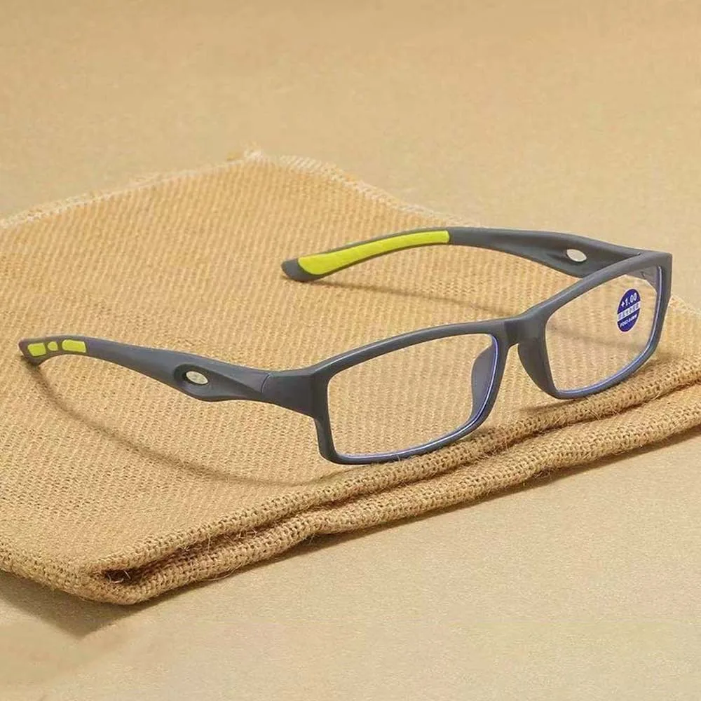 

3 Color Alloy Anti Blu-ray Glasses TR PC Elderly Reading Eyewear Lightweight Decorative Unisex Presbyopic Glasses Outdoor