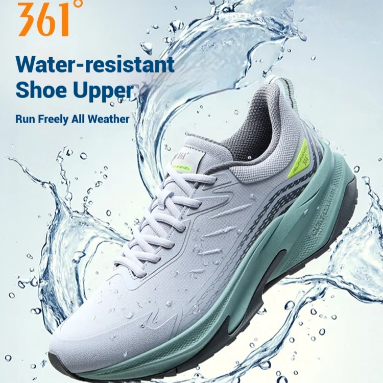 

361 Degrees Rain-block Men Running Shoes Cushioning All-Weather Commuter Cushioning Warm Durable Casual Sneakers Male 672542218F