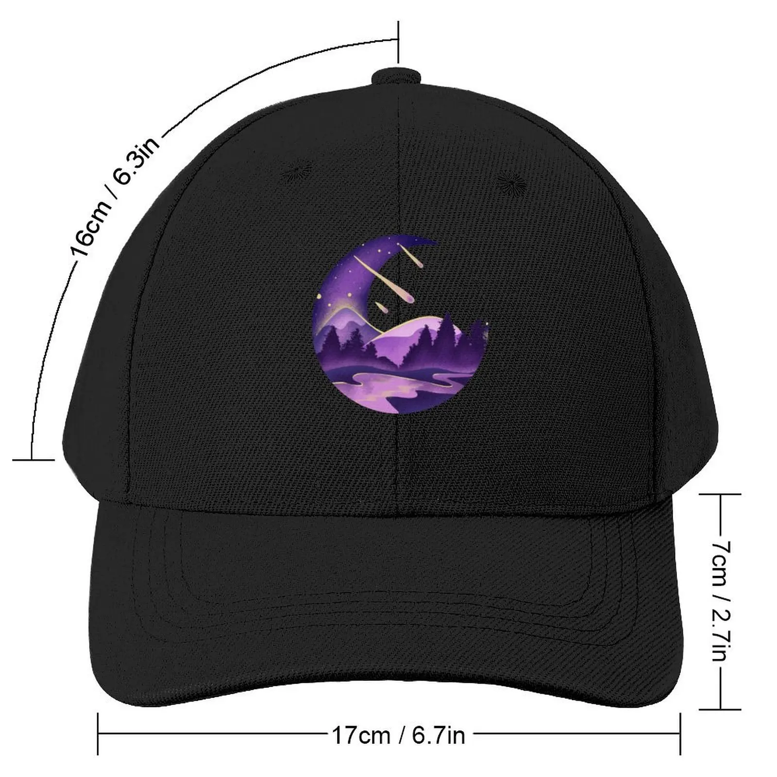 Dark side of the moon Baseball Cap Vintage Designer Hat Golf Wear Women's Golf Clothing Men's