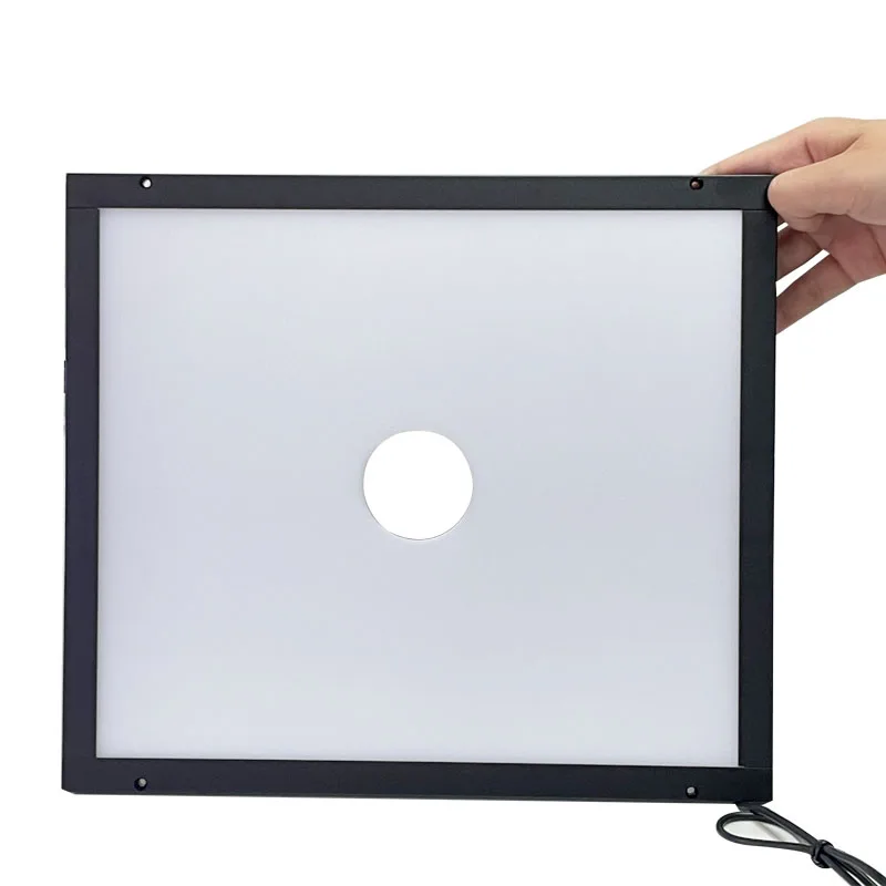 High Uniformity Ultra-thin Industrial Automation Machine Vision Aperture Surface Light Source Side Center Hole Back Light Source