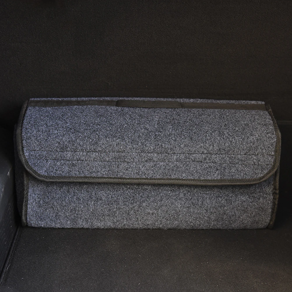 

Trunk Foldable Container Section Automotive Containers Organizer Tidy Storage Bin Storage Bin Durability