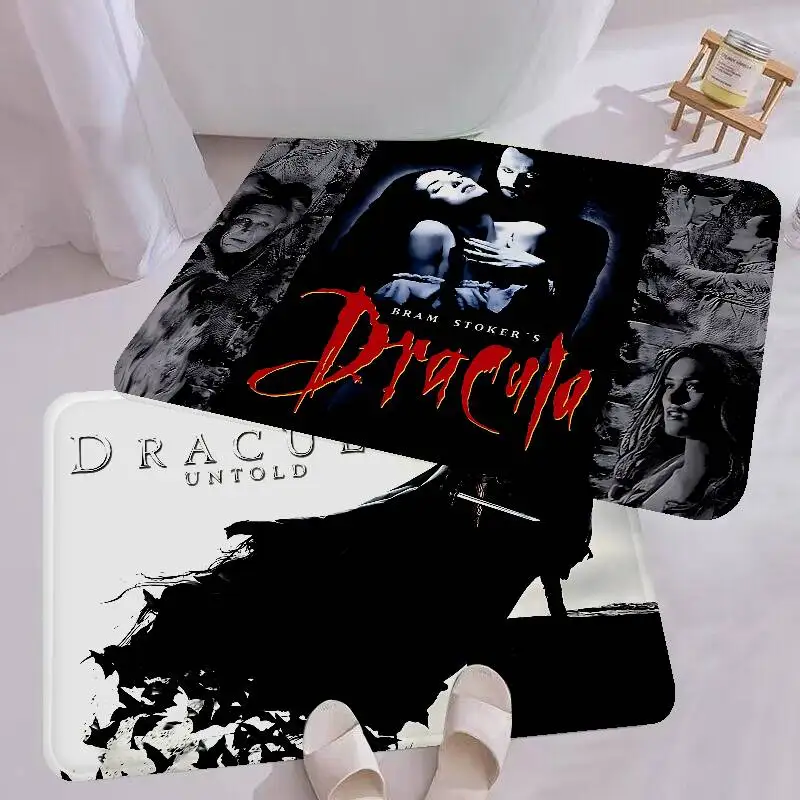 Vampire D-Dracula Movie Hallway Carpet Washable Non-Slip Living Room Sofa Chairs Area Mat Kitchen Doormat Area Rug