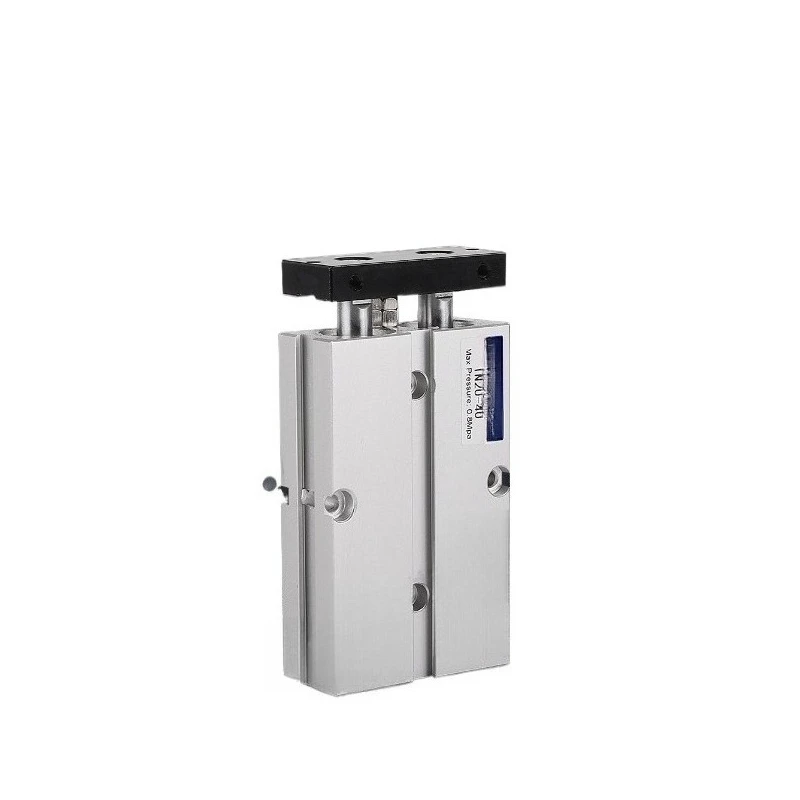 For Pneumatic Double Rod Double Shaft Cylinder TN/TDA10X20S Adjustable Stroke