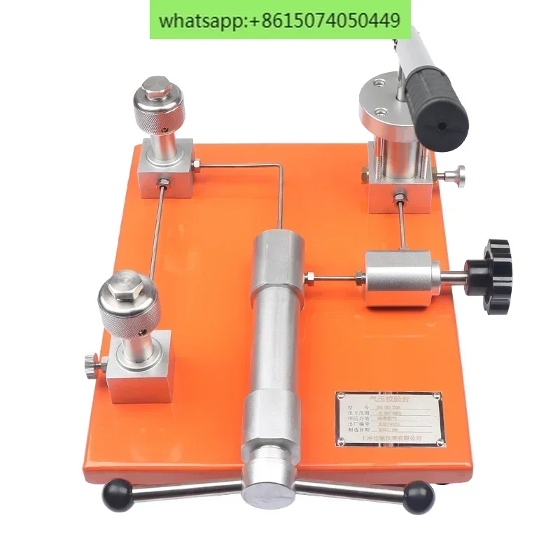 High Precision Benchtop Pressure Detection Device Validation Instrument Manual Gas Liquid Pump Source Generator System