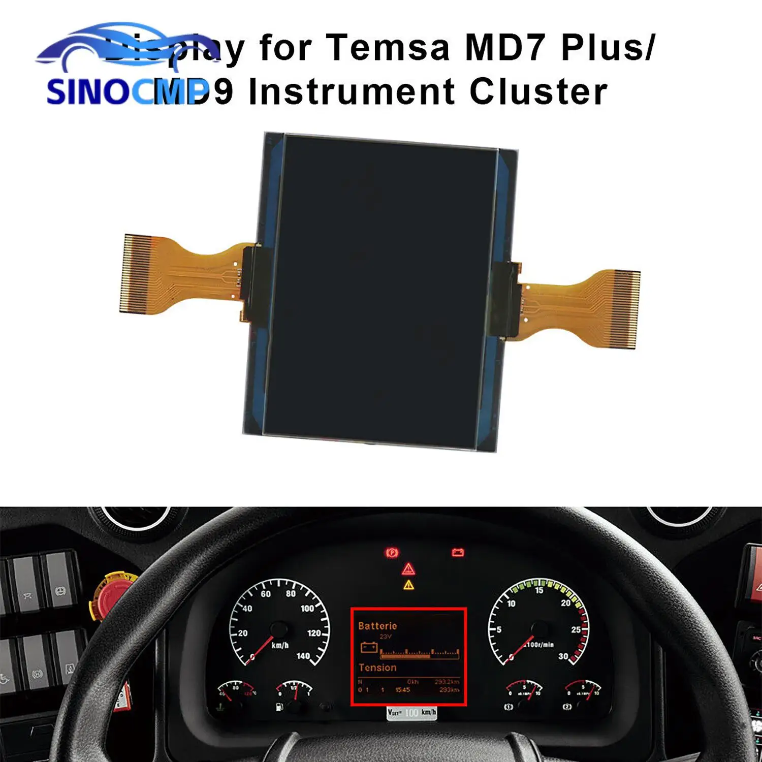 

5010595267 155400001000 1372055 1 шт. ЖК-дисплей для DAF TRUCK Cluster LF CF XF 45 55 75 85 95 Высококачественная Автомобильная сменная деталь